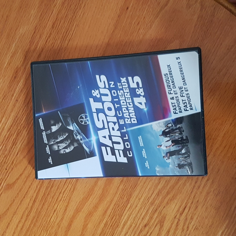 Fast & Furious Collection 4 & 5 DVD